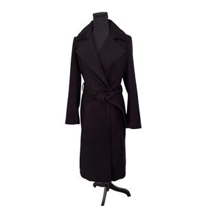 H&M Classic Black Coat. Size XS